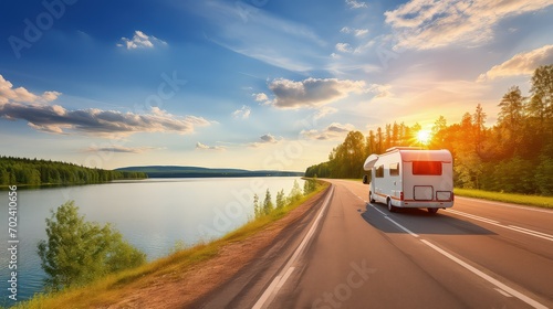 Discover the beauty of the world from the comfort of our motorhome! As we meander through stunning landscapes, every turn reveals a new postcard-worthy view. photo
