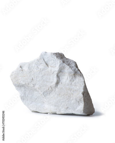 stone on a white isolated background