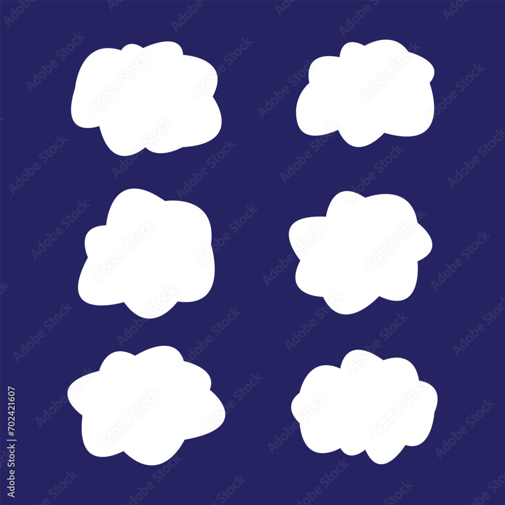 Dream isolated cloud shape . Vector Illustration for your design. Dream isolated cloud shape . Vector Illustration for your design.