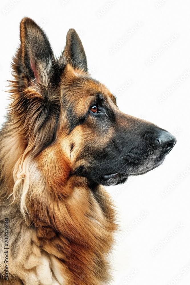 german shepherd portrait