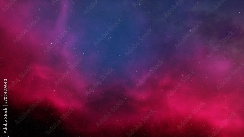 Fototapeta premium Space nebula, for use with projects on science, research, and education. Illustration 