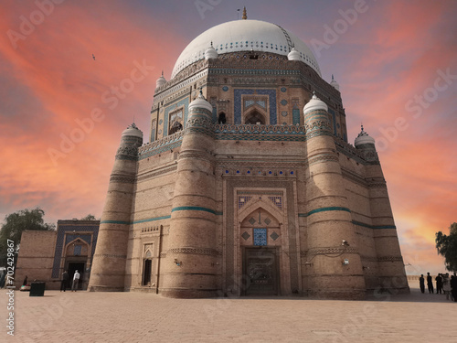Multan Pakistan, Shrine of Bahauddin Zakariya, Sufi Saint, travel, history photo