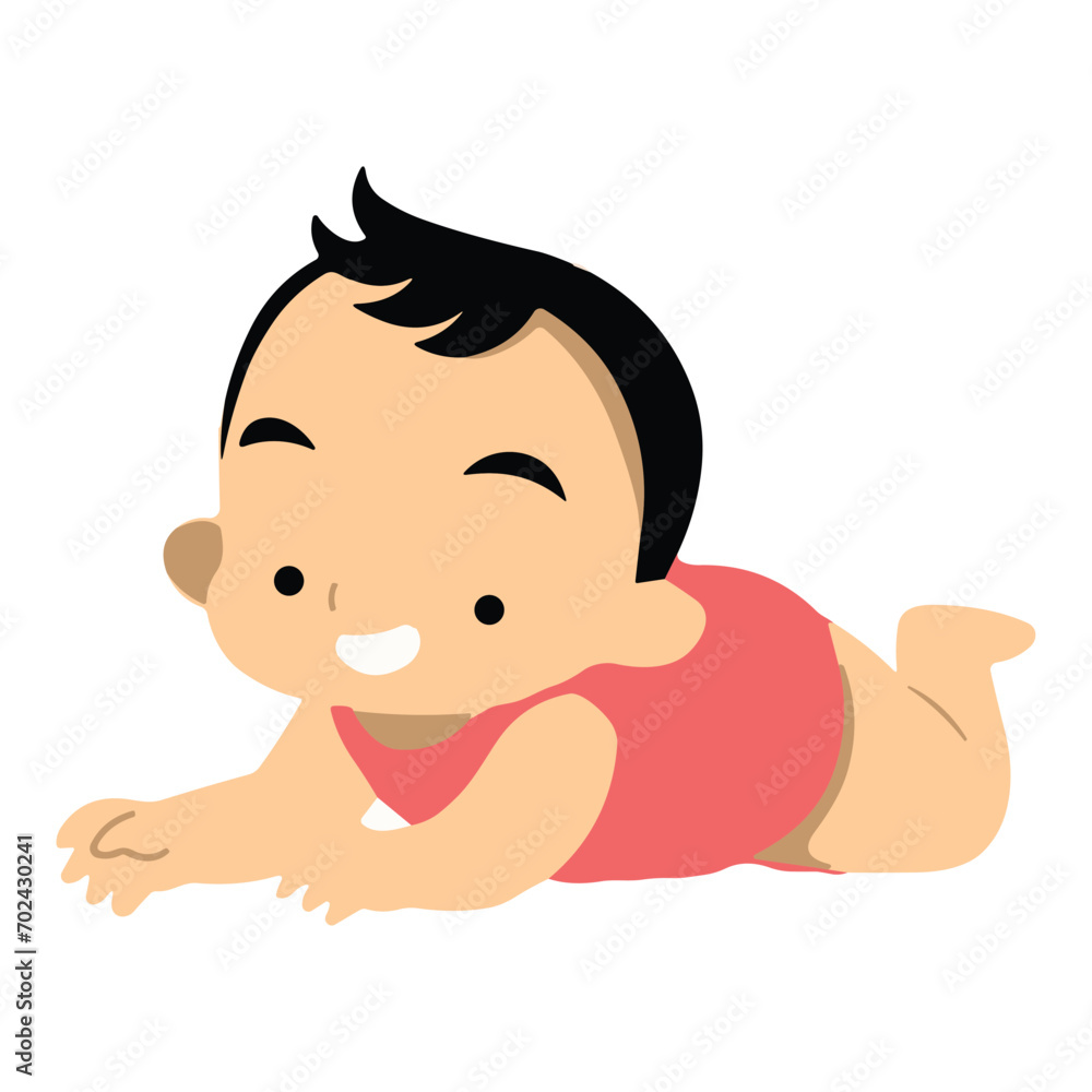 baby flat vector baby flat vector