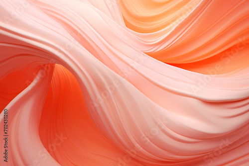 Abstract Peach Fuzz Color Swirls Trending