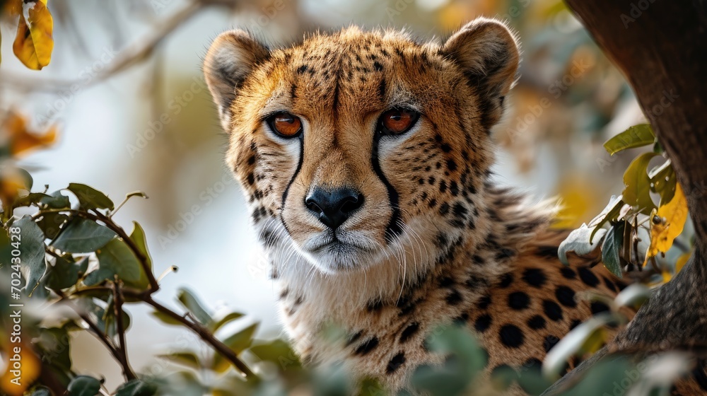 Cheetah natural behavior wildlife spotted on face Cheetah natural behavior wildlife spotted on face