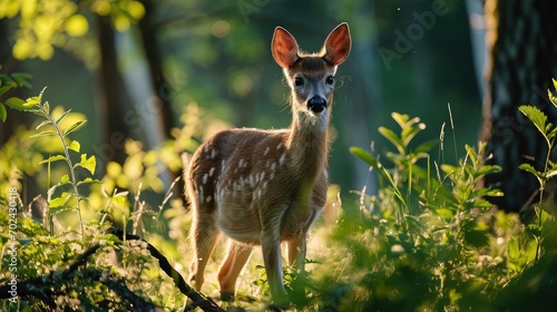 Deer natural behavior wildlife