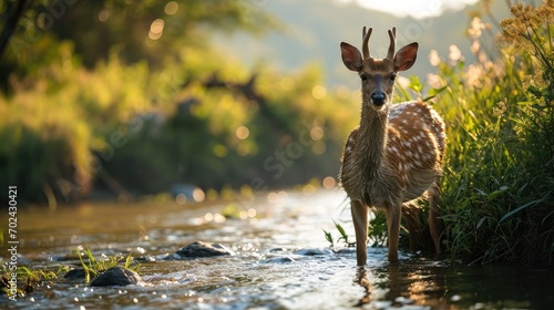 Deer natural behavior wildlife