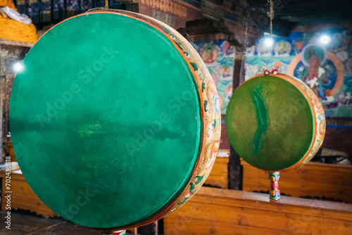 Prayer Hall of Tiksi Monastery