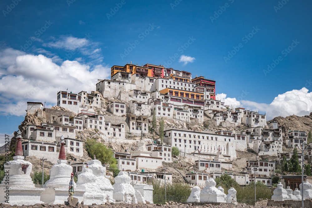 Tiksey Monastery, Ladakh, Buddhist monasteries, Tibetan Buddhism, Small Tibet
