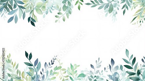 Floral frame with decorative flowers, decorative flower background pattern, floral border background