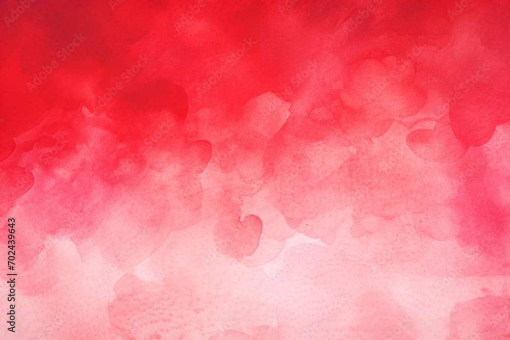 Luxury valentine red watercolour background texture paper