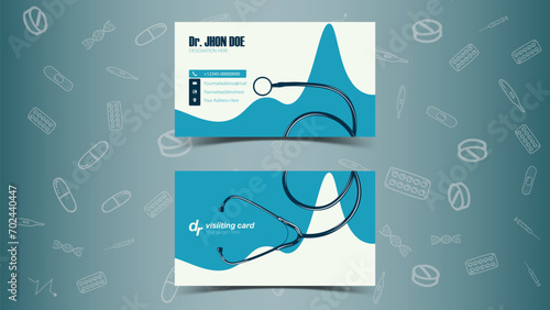 dr visiting card design