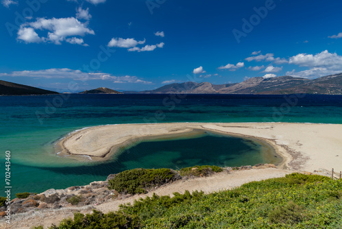 Urlop na wyspie Evia, krajobraz	