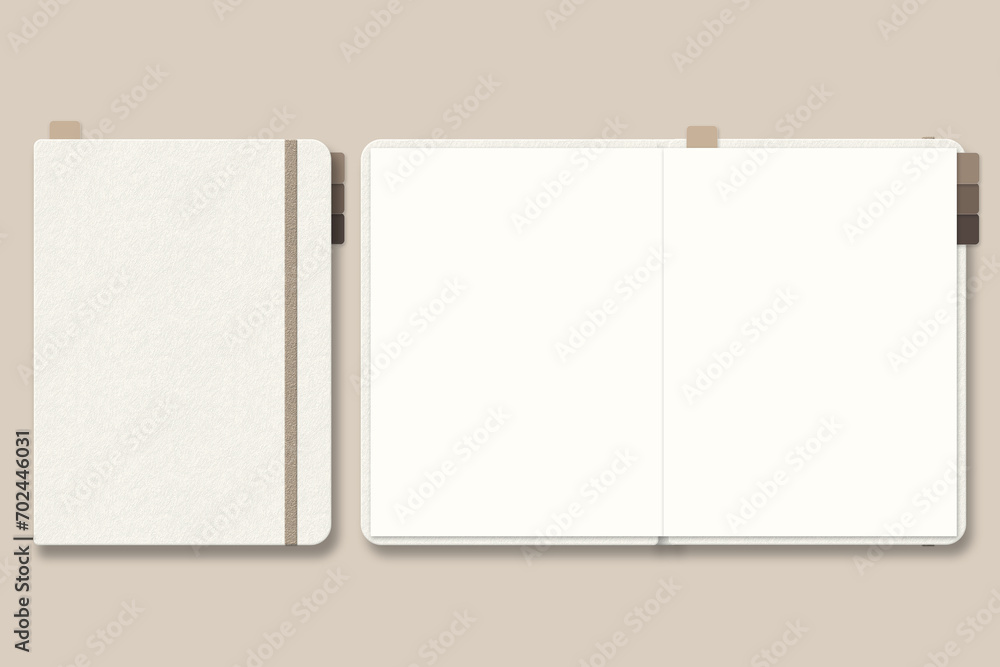 Digital Planner mockup, with place. Blank mock up with Cover. Digital Planner mockup, with place. Blank mock up with Cover.