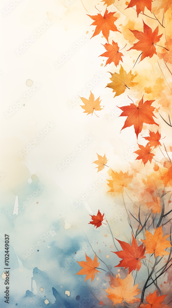 autumn leaves background 2