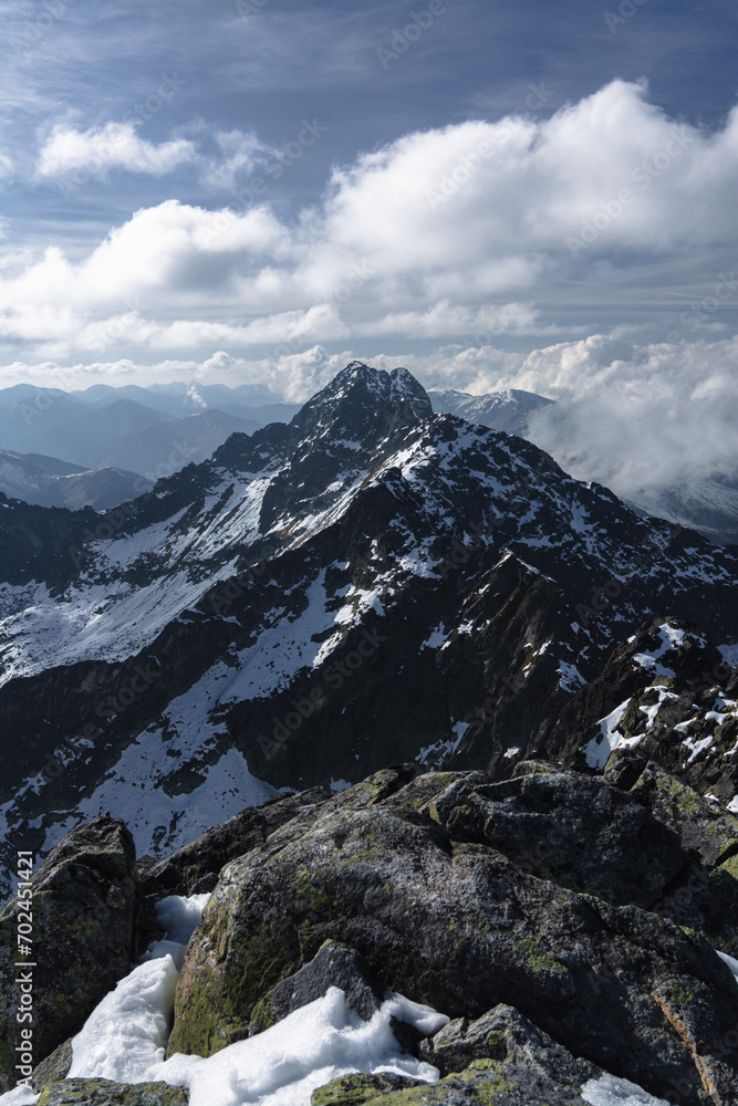 Obraz premium Winter in the High Tatras