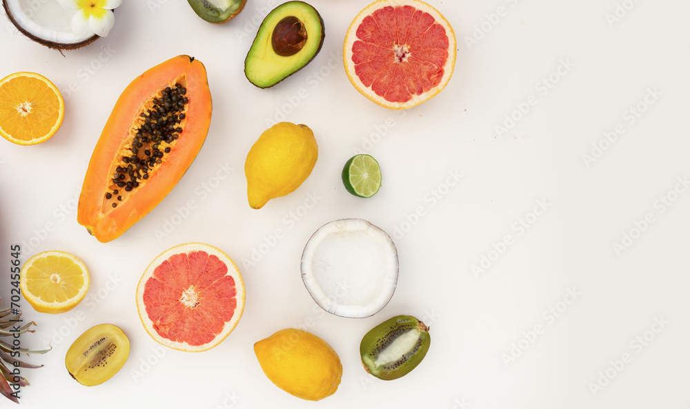 Summer diet, fresh fruits Summer diet, fresh fruits