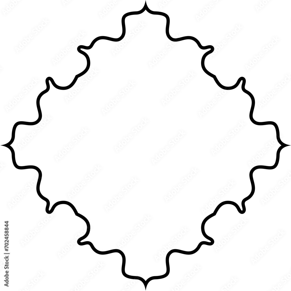 Islamic Amblem Design Thin Line Black stroke silhouettes Design pictogram symbol visual illustration Islamic Amblem Design Thin Line Black stroke silhouettes Design pictogram symbol visual illustration