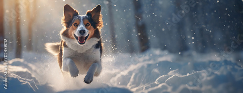 joyful-dog-frolicking-in-the-snow-an-exuberant-dog-mid-leap-in-a-snowy-forest-showcasing-a-lively-spirit-national-puppy-day-panorama-with-copy-space