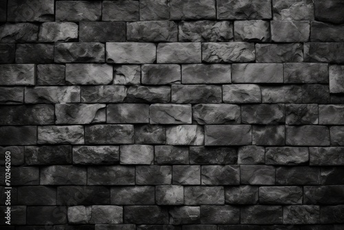 Gray brick wall texture 