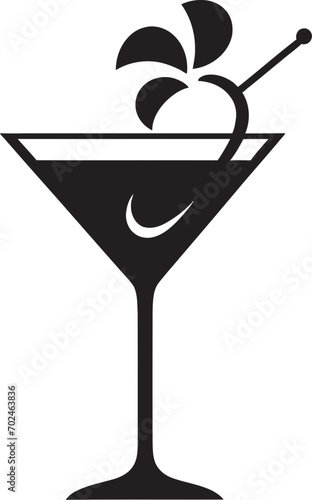 Sleek Libations Black Drink Iconic Mark Stealth Fury Vector Black Combat Helicopter Emblem