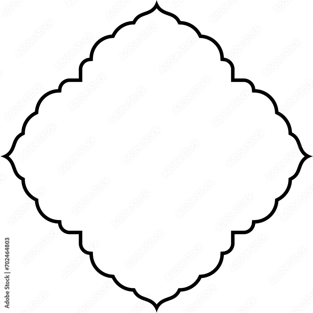Islamic Amblem Design Thin Line Black stroke silhouettes Design pictogram symbol visual illustration Islamic Amblem Design Thin Line Black stroke silhouettes Design pictogram symbol visual illustration