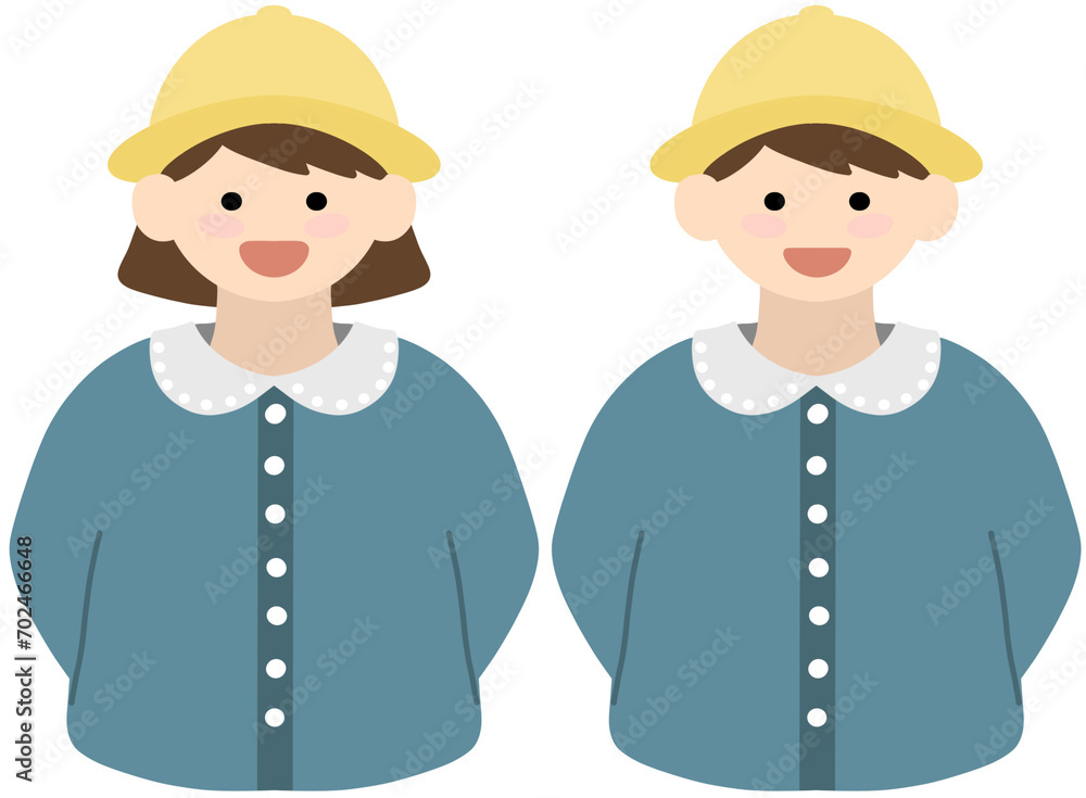 Naklejka premium 어린이