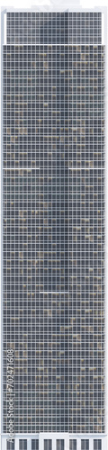 Facade view of moden building - skyscraper