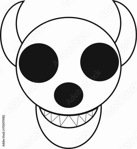 skull vektor 