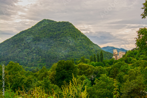 Landscape near Tisovec in Slovakia photo