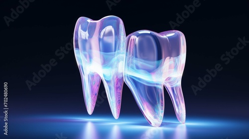Hologram of a human tooth