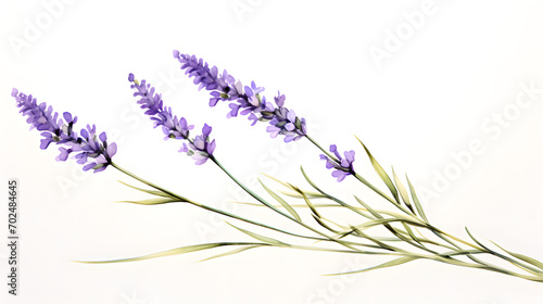 lavender flowers illustration