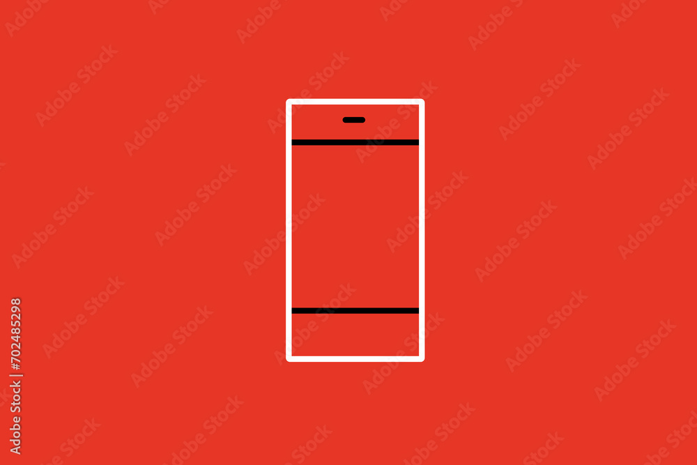phone illustration in flat style design. Vector illustration. phone illustration in flat style design. Vector illustration.