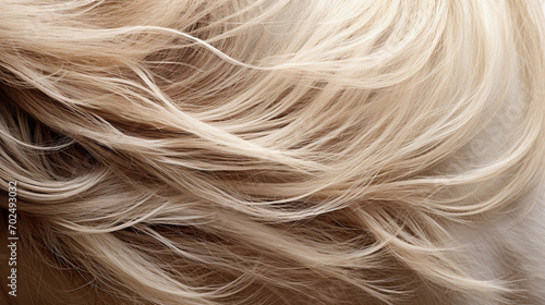 Detailed Texture and Natural Colors of a Horse Mane in a Close-Up Shot