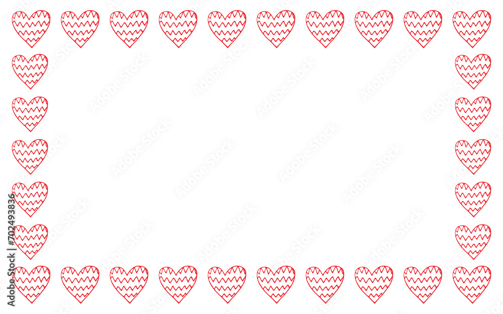 valentine's day. patterns. seamless patterns. hearts. Doodle. drawing. red. vector. on a white background. for textiles. for the repose. postcard.