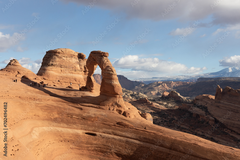 delicate arch in arches national park delicate arch in arches national park