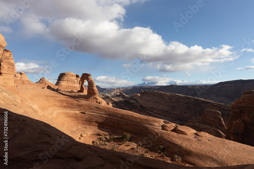 delicate arch in arches national park 