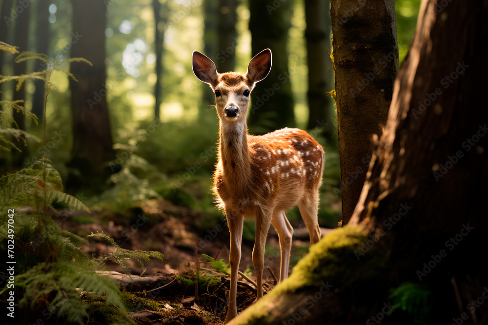 A deer meticulously preserved through taxidermy, presenting a lifelike representation of its natural form and beauty.
A deer meticulously preserved through taxidermy, presenting a lifelike representation of its natural form and beauty.