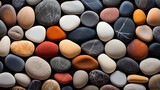 Harmonious Collection of Diverse Stones and Pebbles - Elegance in Natural Simplicity