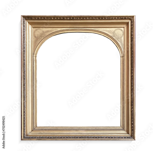 Vintage golden canvas, ornate antique frames for timeless wall art (ID: 702498425)
