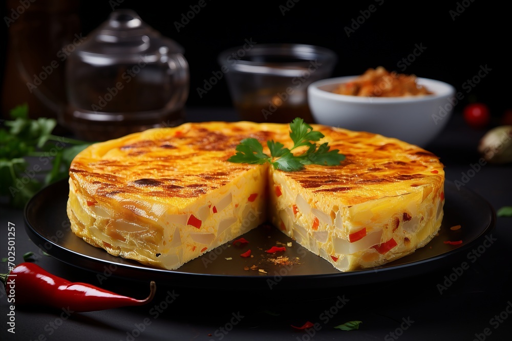 Aromatic Spanish Omelette Tortilla Espanola - Delicious and Perfect for Any Occasion or Gathering Aromatic Spanish Omelette Tortilla Espanola - Delicious and Perfect for Any Occasion or Gathering