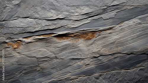 Rock Surface with Unique Patterns - A Close-Up Look at Nature's Geologic Masterpieces