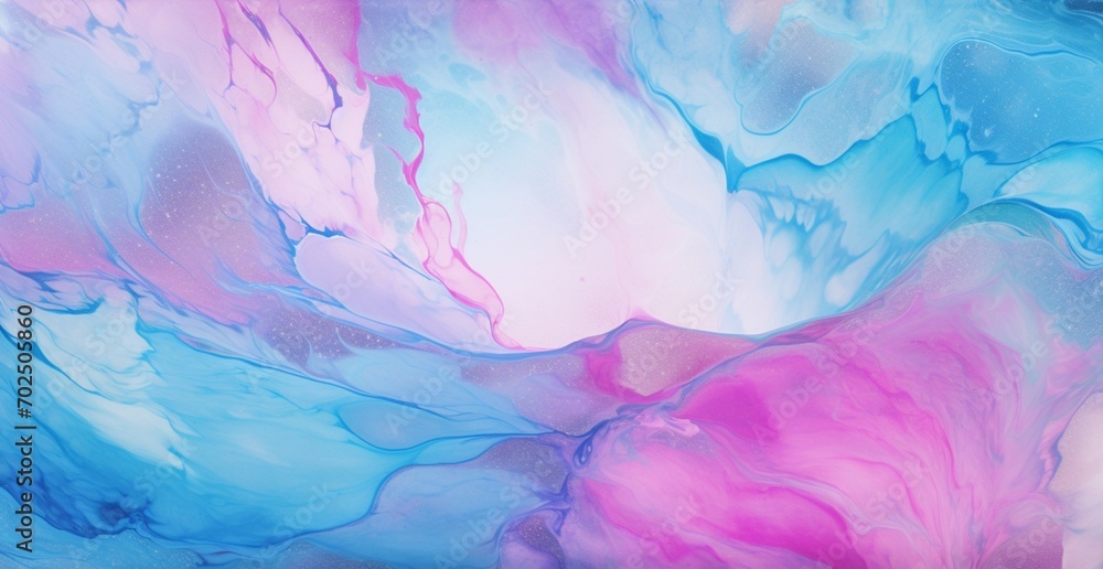 Abstract Elegance: A Three-Dimensional Watercolor Marble Pattern, Adding Depth and Sophistication to Visual Design - AI Generative