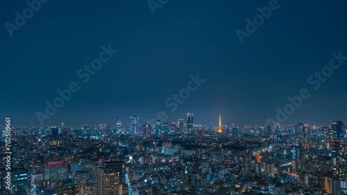 Wallpaper Mural 東京風景・タイムラプス Torontodigital.ca