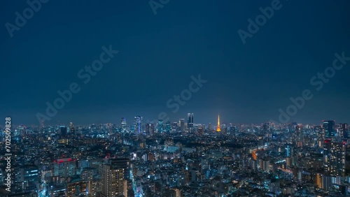 Wallpaper Mural 東京風景・タイムラプス Torontodigital.ca