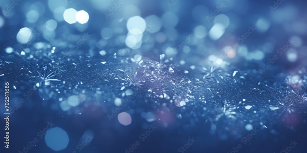 Vibrant High Resolution Bokeh Image In Bright Blue For Textures Or Backgrounds .Closeup of blue Christmas particles and splashes.
 

