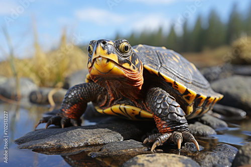 Freshwater Turtle © earthly