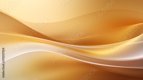 luxury golden color Abstract wave background. Abstract soft color waves : Generative AI