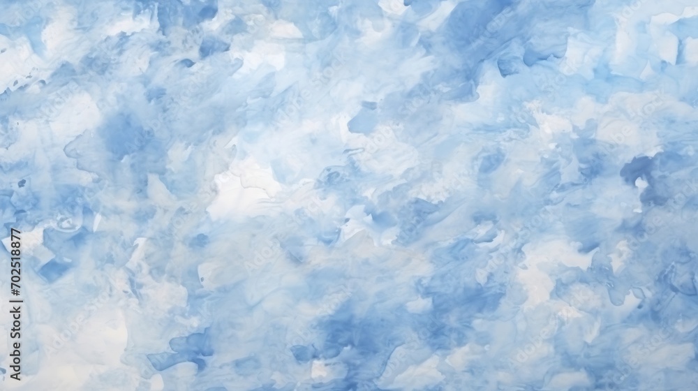 Abstract blue watercolor high resolution : Generative AI