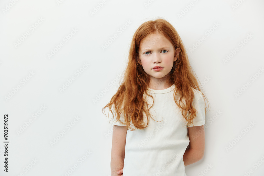 Person hair sad expression girl portrait childhood female young caucasian emotion cute face Person hair sad expression girl portrait childhood female young caucasian emotion cute face